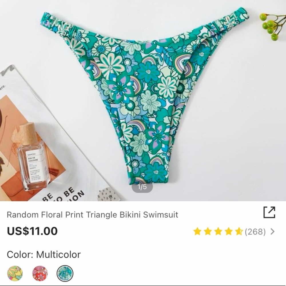 Floral bikini set - Picture 2 of 2